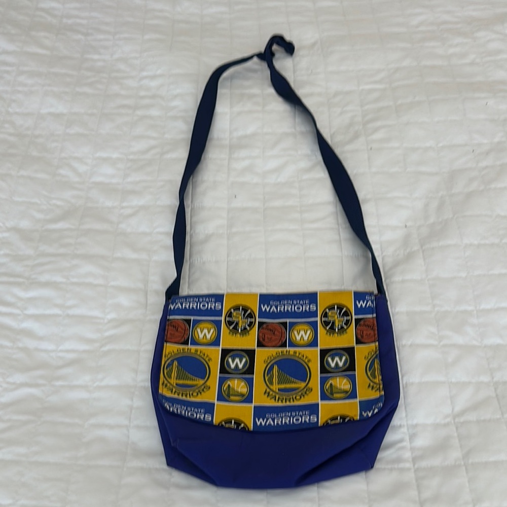 Blue and Yellow Shoulder Bag